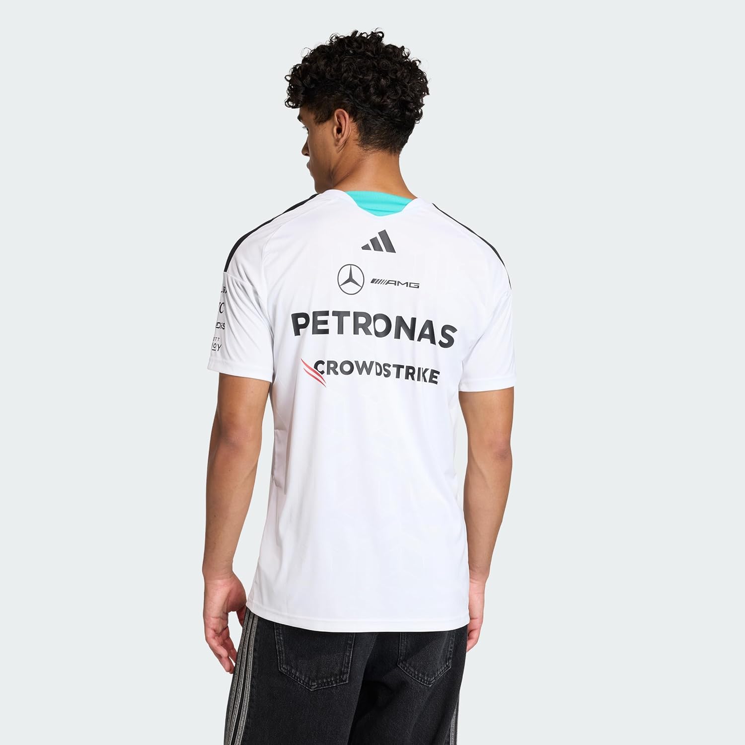 adidas Men's Mercedes Driver Jersey - AMG Petronas Formula 1 Team - Image 4