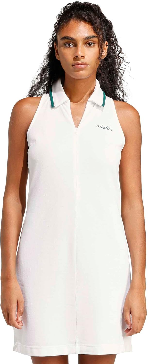 adidas Women's Robe avec graphisme brodé Seasonal Essentials Colourpop - Image 2