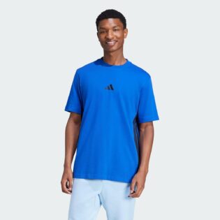 71CNjtgu6hL._AC_SL1500_.jpg adidas Essential Three Stripes Single Jersey Tee Men's T-Shirt