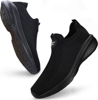 71FEmOdUbgL._AC_SL1500_.jpg Giniros Basket Homme Chaussures Slip on Sneakers Chaussure sans Lacets de Course Baskets Fitness Running Basquettes Homme Chaussures de Respirante Chaussures de Tennis Confortables et Légères