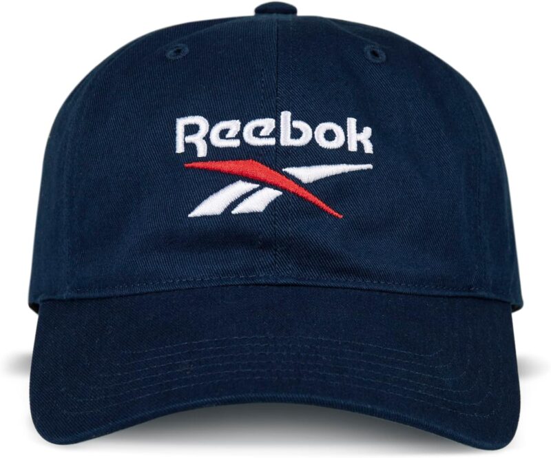 Reebok Classic Logo Hat | Mens | Womens | Adjustable | Breathable | Everyday | Low Profile | Cotton Twill - Casquette de Baseball - Mixte