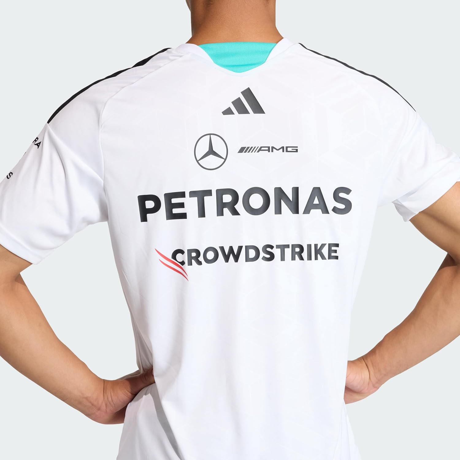 adidas Men's Mercedes Driver Jersey - AMG Petronas Formula 1 Team - Image 2