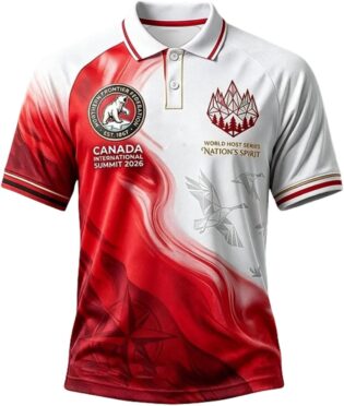 Maillot Foot - Maillot Canada Apparel pour Équipe de Supporters Respirant et Coupe Classique