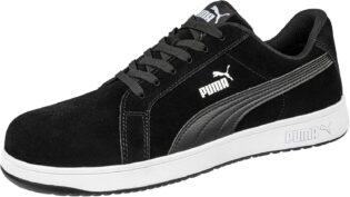 71O2MHTIq7L._AC_SL1500_.jpg PUMA Chaussures de sécurité Iconic Suede S1PL Noires