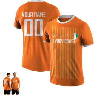 Personnalisation Coupe du Monde 2026 Maillot De Foot Enfant Adultes, Maillot Foot Personnalisés pour avec Nom & Numéro, Drapeau De Conception, pour Match, Entraînement Et Quotidien