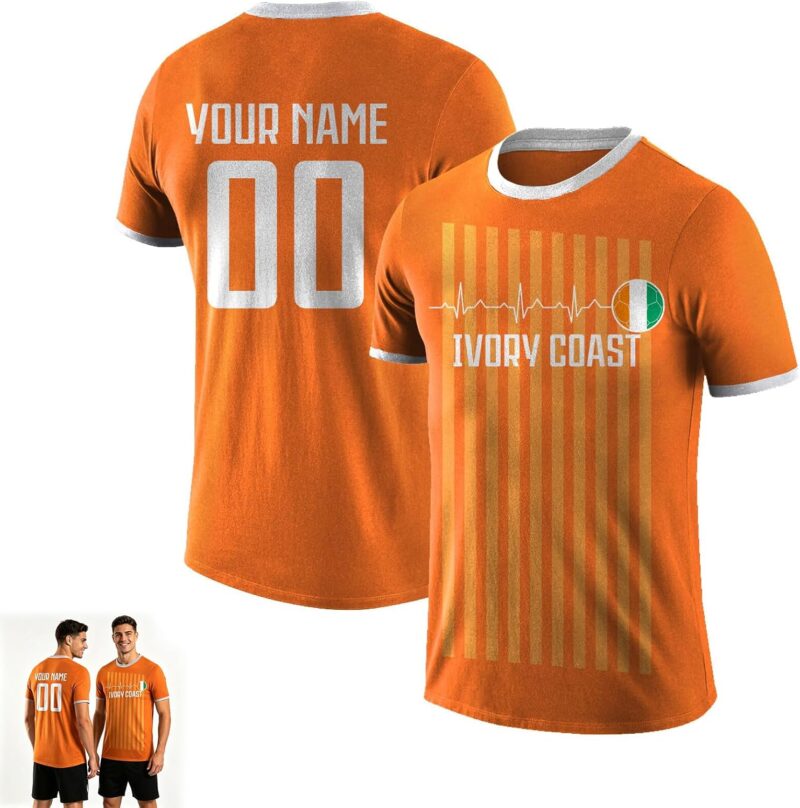 Maillot de Football personnalisé pour la Coupe du Monde 2026, avec nom et numéro, Maillot personnalisé sur Le thème de la Coupe du Monde, pour Les Fan de Football