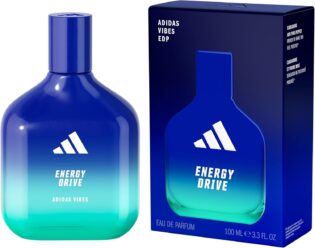 71RK1Wq7DEL._AC_SL1500_.jpg adidas Eau de Parfum unisexe Vibes Energy Drive, énergisante et stimulante, parfum longue tenue, Cardamome et Poivre Rose 100 ml