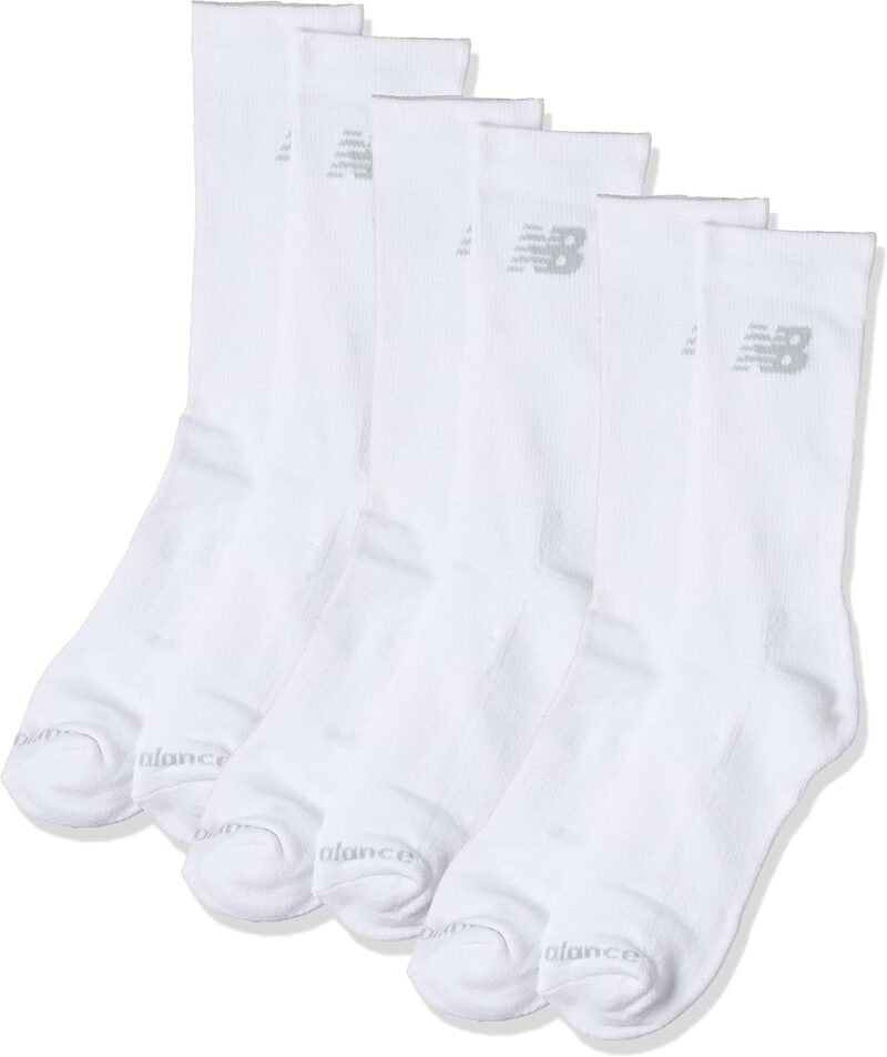 New Balance Sports Cushioned Crew 3 Pack Sport rembourré Crew Mixte