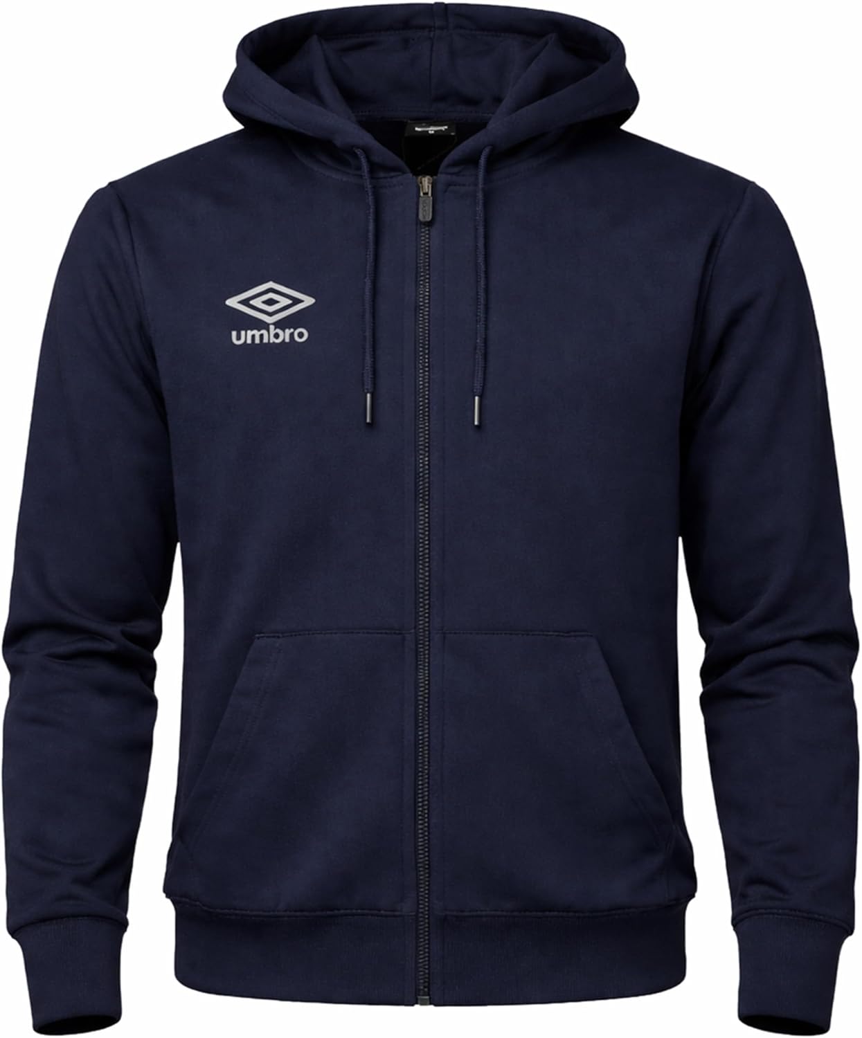 Umbro - Sweat à Capuche Homme, Fermeture zippée intégrale, Poches Kangourou, Coton Doux, Coupe Confortable, Sweat Sport et Casual - Image 4