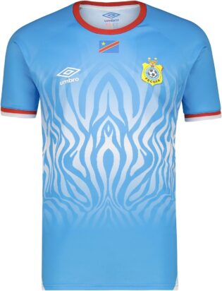 Maillot de Foot Homme République Démocratique Congo, Maillot Extérieur, Dry Tech - Gamme Pro