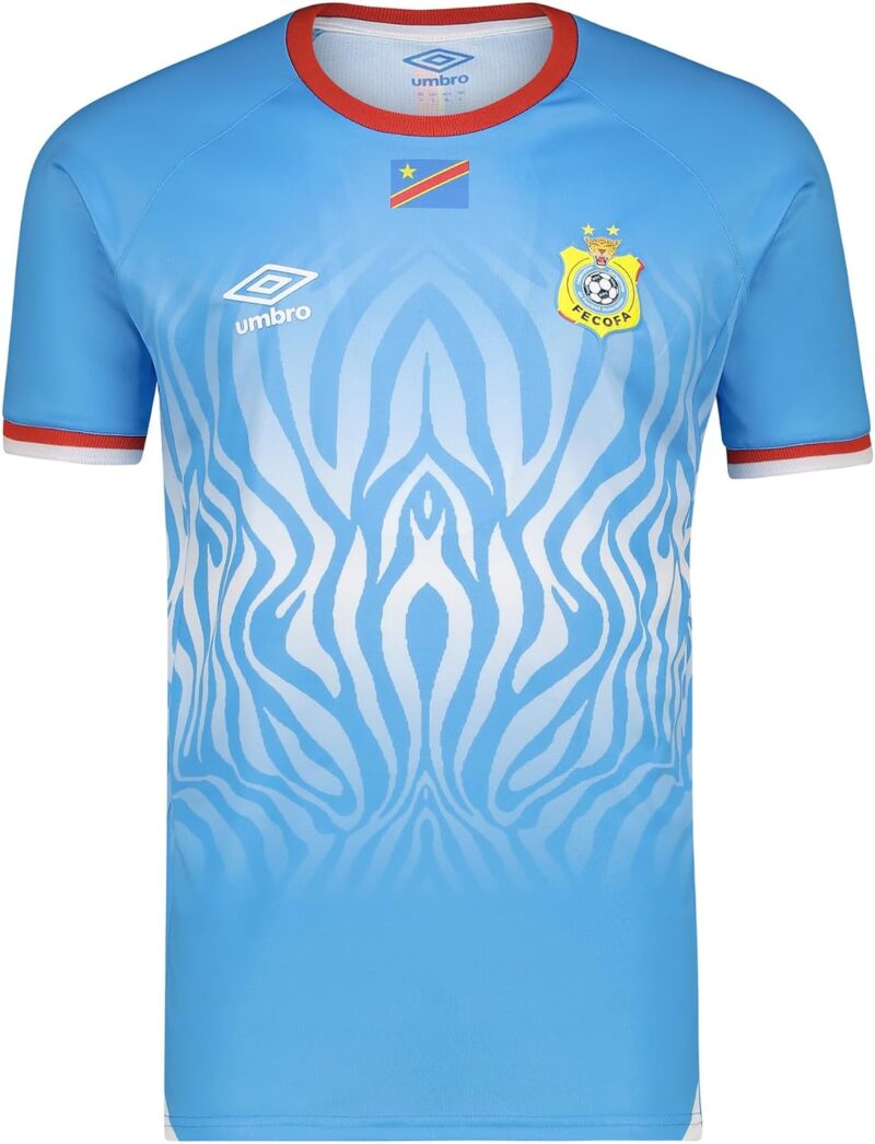 Maillot de Foot Homme République Démocratique Congo, Maillot Extérieur, Dry Tech - Gamme Pro