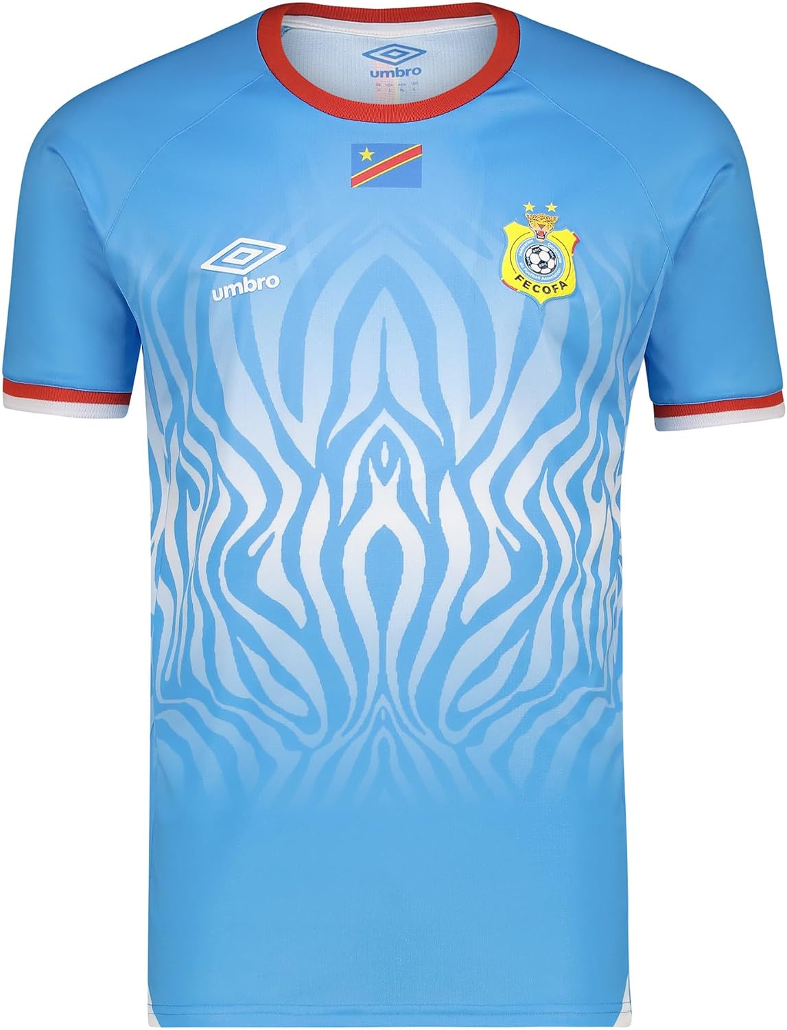 Maillot de Foot Homme République Démocratique Congo, Maillot Extérieur, Dry Tech - Gamme Pro