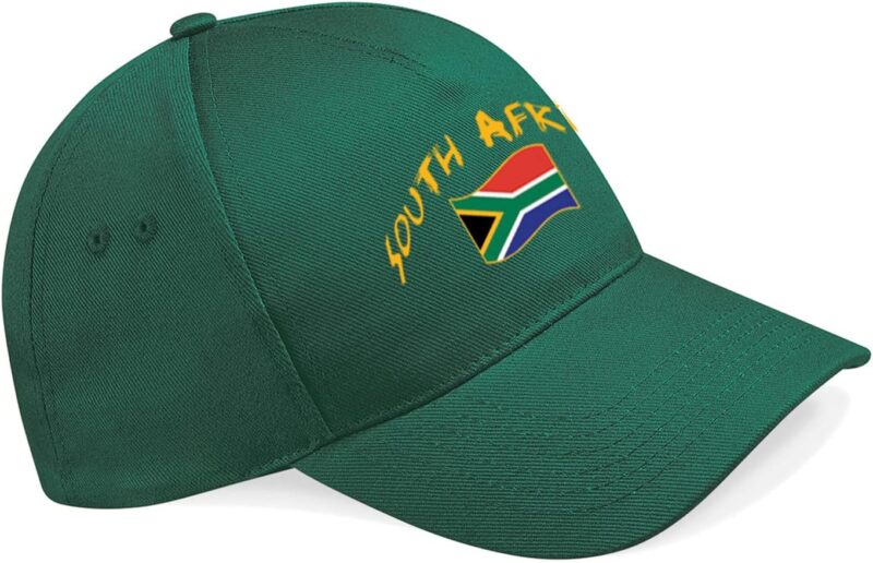 Mixte Afrique du Sud Casquette De Baseball, Vert, Taille Unique EU