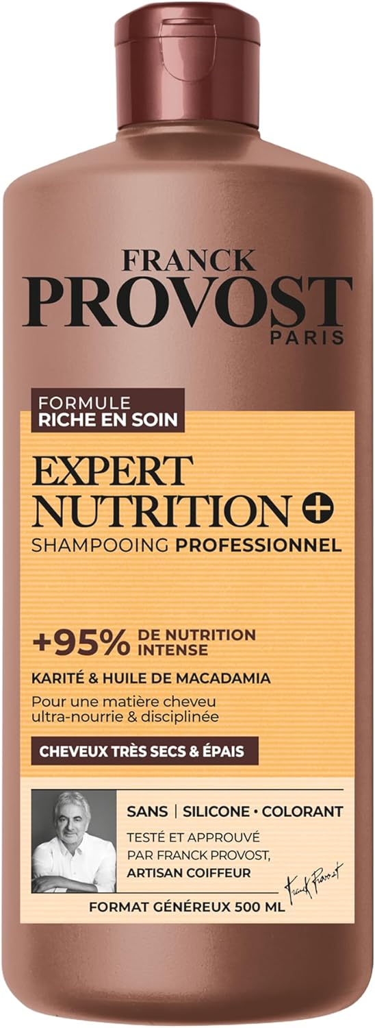 Franck Provost Shampoing Expert Nutrition+ 500ml
