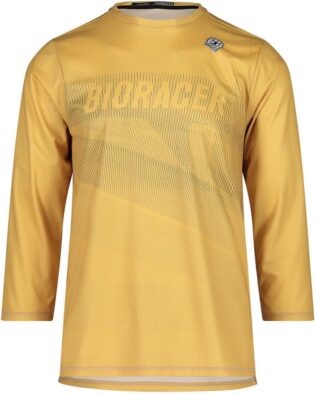 Bioracer Off-Road Maillot de Cyclisme VTT/Gravel mi-Saison pour Homme, Sahara, Manches Trois-Quarts, Tissu Respirant et résistant, Taille XS