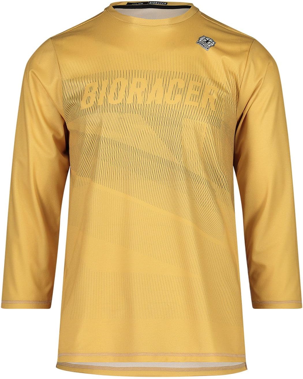 Bioracer Off-Road Maillot de Cyclisme VTT/Gravel mi-Saison pour Homme, Sahara, Manches Trois-Quarts, Tissu Respirant et résistant, Taille XS