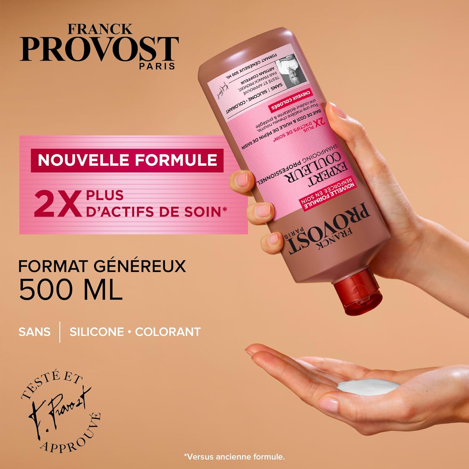 Franck Provost Shampoing Expert Couleur 500ml - Image 4