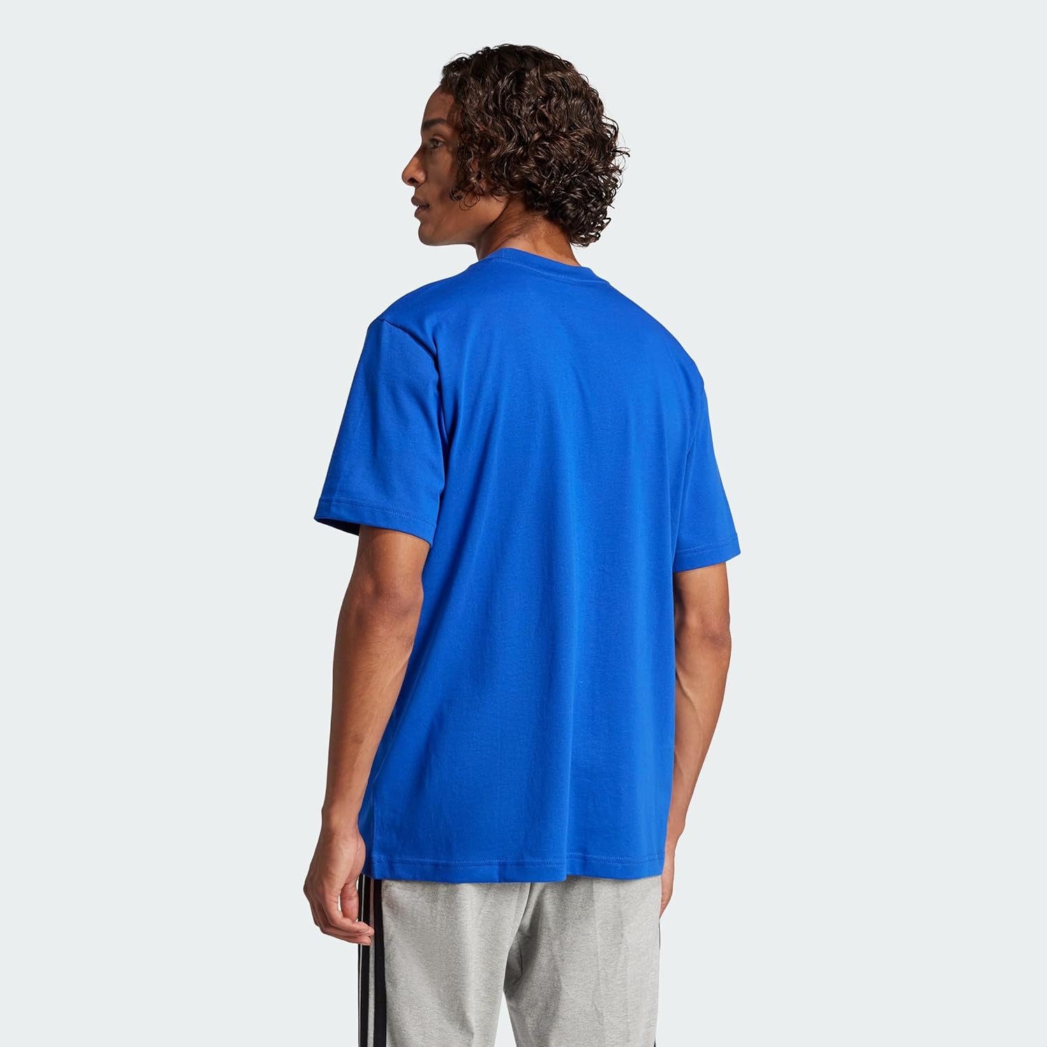 Adidas Men's Essentials Small Logo Single Jersey Tee - Image 2
