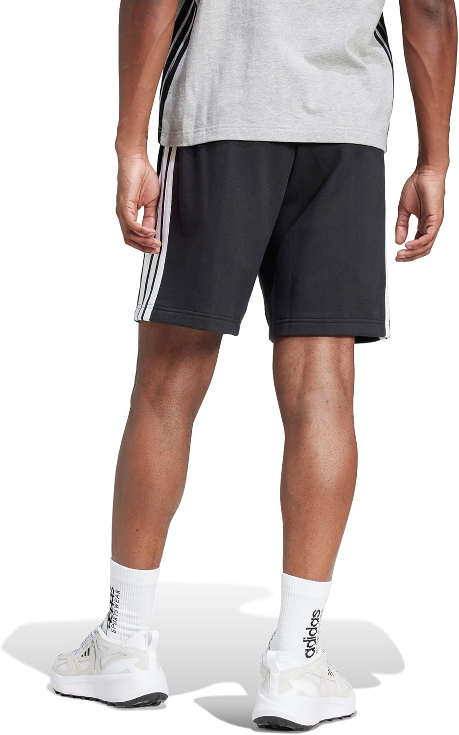 Adidas Homme Essential Three Stripes French Terry Short - Image 2