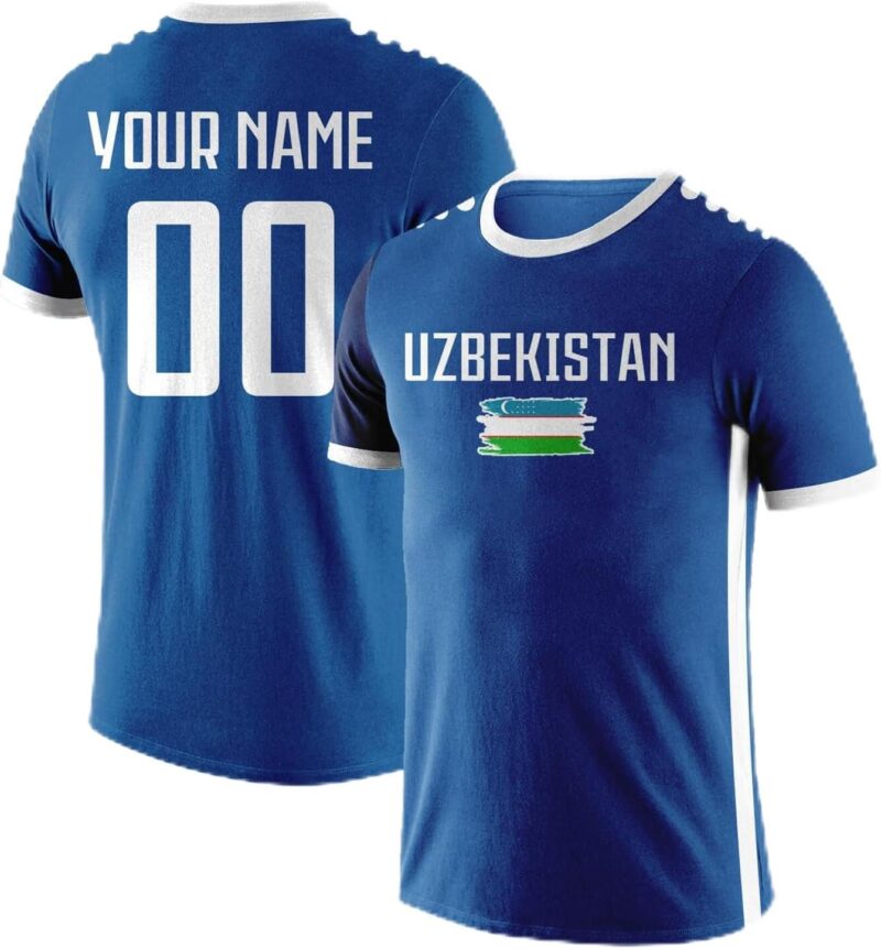 Maillot de Foot personnalisé pour Coupe du Monde 2026 pour Homme Femme Enfant avec nom numéro