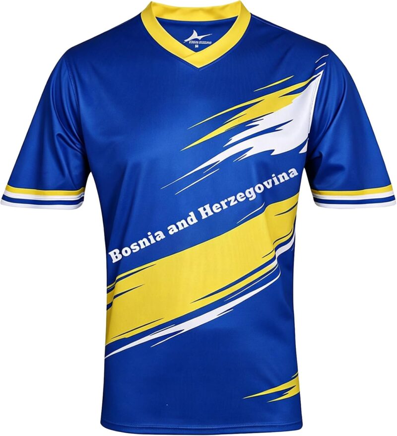 2026 Coupe de Football T-Shirts Fans 48 équipes Nationales Sport Casual Drapeau National Impression Jersey Maillot Homme Femme Formation Respirant Séchage Rapide T Shirt