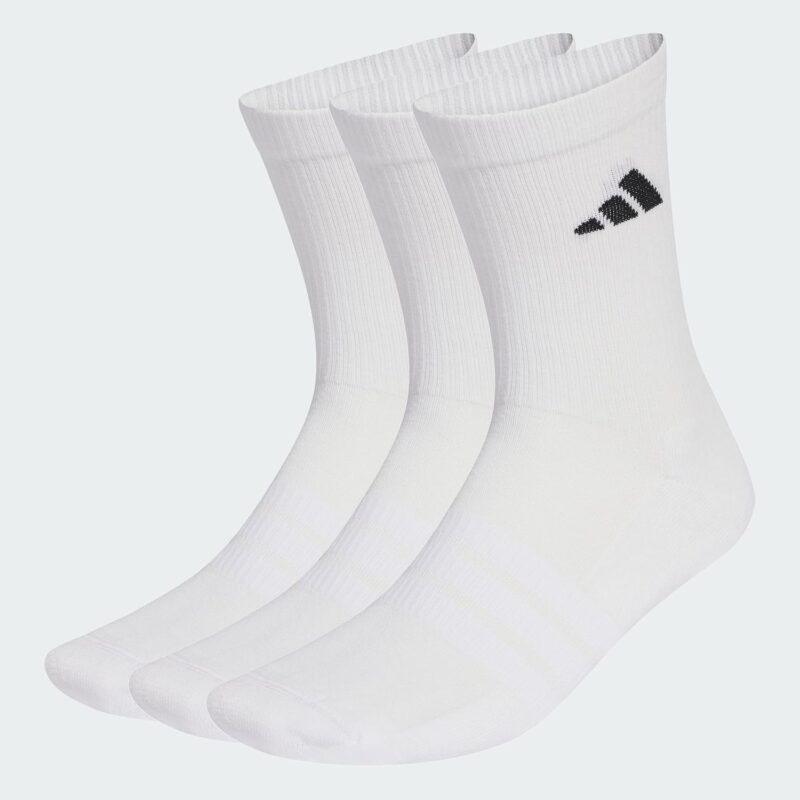adidas Unisex CHAUSSETTES MI-MOLLET SPORTSWEAR REMBOURRÉES (3 PAIRES)