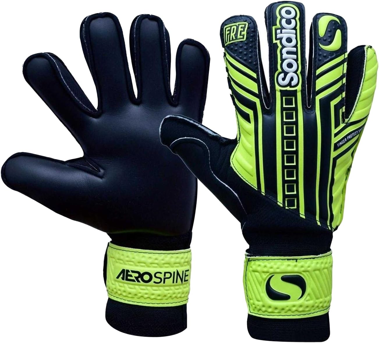 Sondico AeroSpine Junior Gants de gardien de but respirants pour enfants - Image 4
