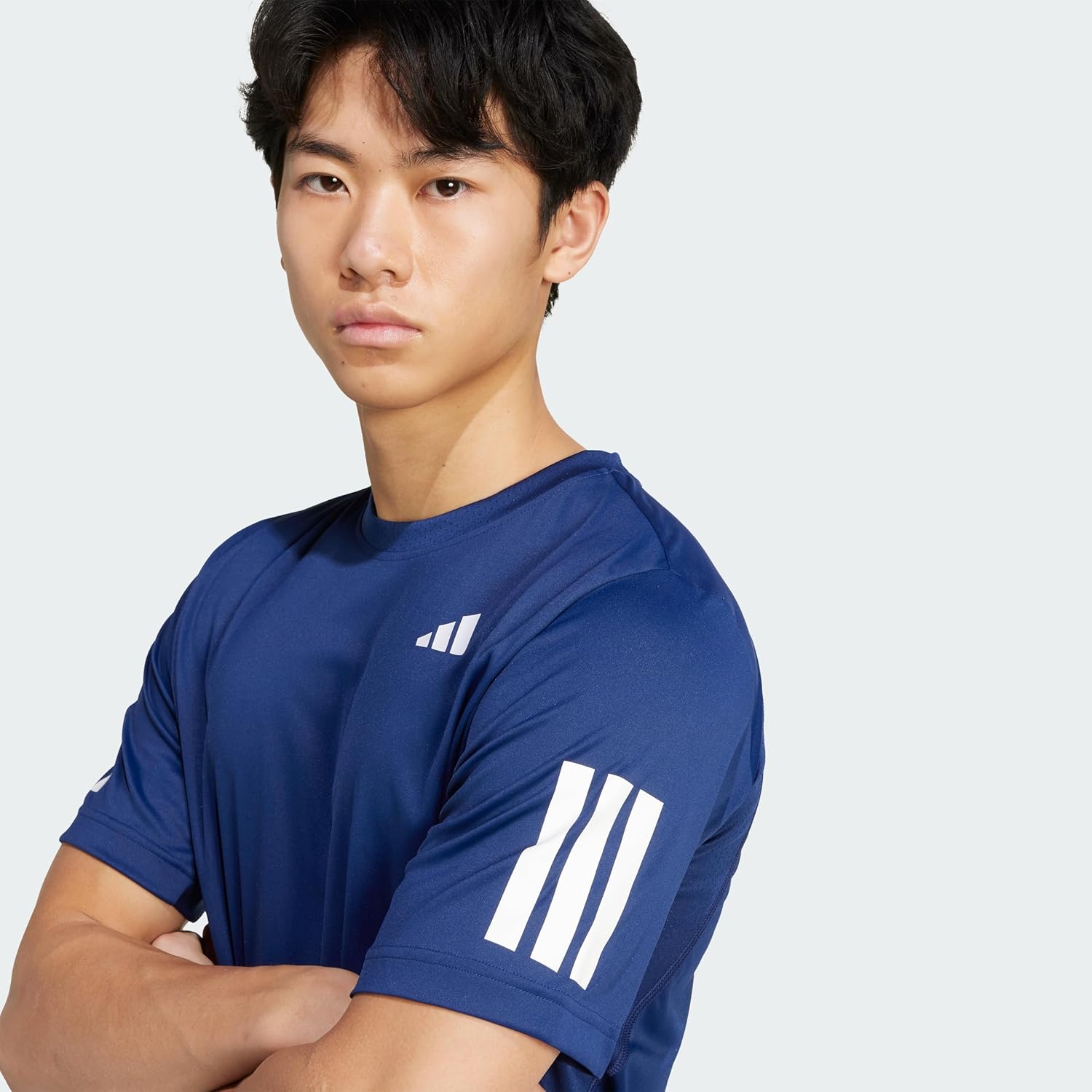 adidas Men's Club Tennis Climacool 3-Stripes T-Shirt - Image 2