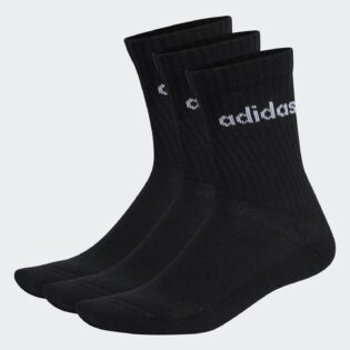 81EiGackUWL._AC_SL1500_.jpg adidas Linear Crew Cushioned Socks 3 Pairs CHAUSSETTES Mixte
