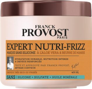 81EkChenp6L._AC_SL1500_.jpg Franck Provost Masque Sans Silicone Sans Sulfate Expert Nutri-Frizz 400ml