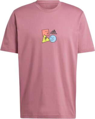81PZC719T2L._AC_SL1500_.jpg Adidas Positivity Shapes Graphic Tee T-Shirt Graphique à Manches Courtes Homme