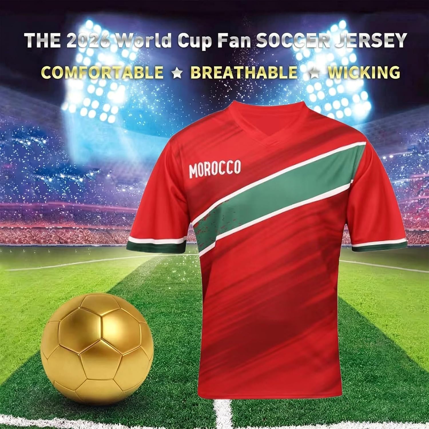 Maillot de Football for Hommes, T-Shirt Sport à Manches Courtes, Motif Vintage, Respirant, Multi-équipes, Style National, 2026 - Image 3