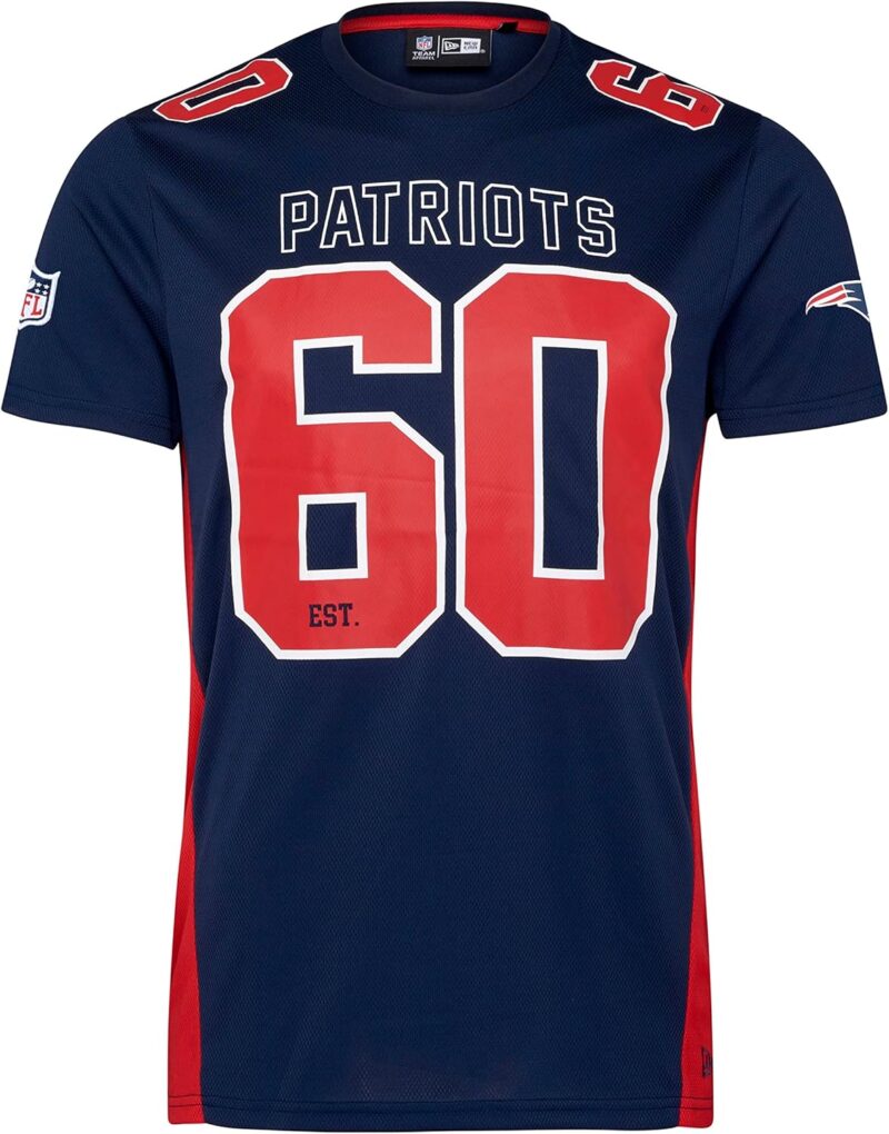 New Era NFL Established Number T-Shirt American Football Supporter Shirt Jersey Team Logo