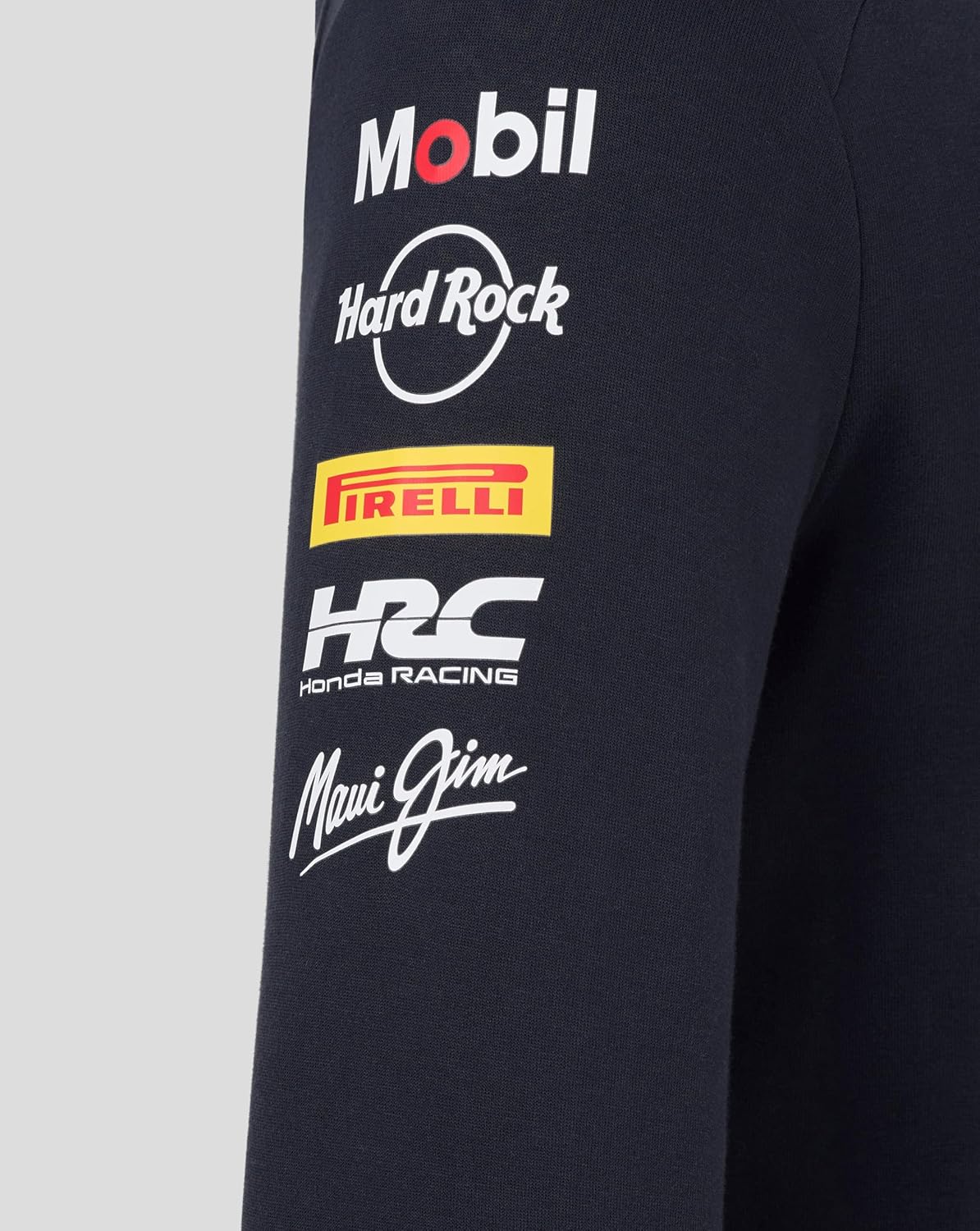 Castore Red Bull Racing F1 2025 Team Sweatshirt à Capuche Complet avec Fermeture Éclair, bleu marine, S - Image 3