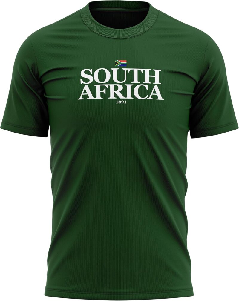 T-shirt rétro Afrique du Sud 1891 pour homme - Football supporters du monde