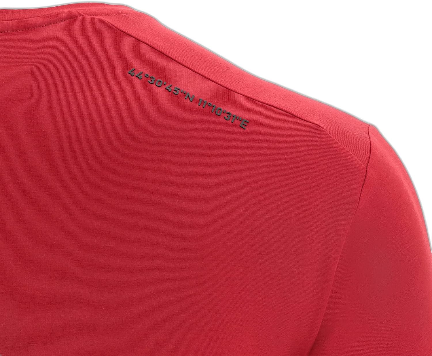 Macron Athleisure Scc Dubrovnick Slim T-Shirt Deep Red SS Man Homme - Image 4