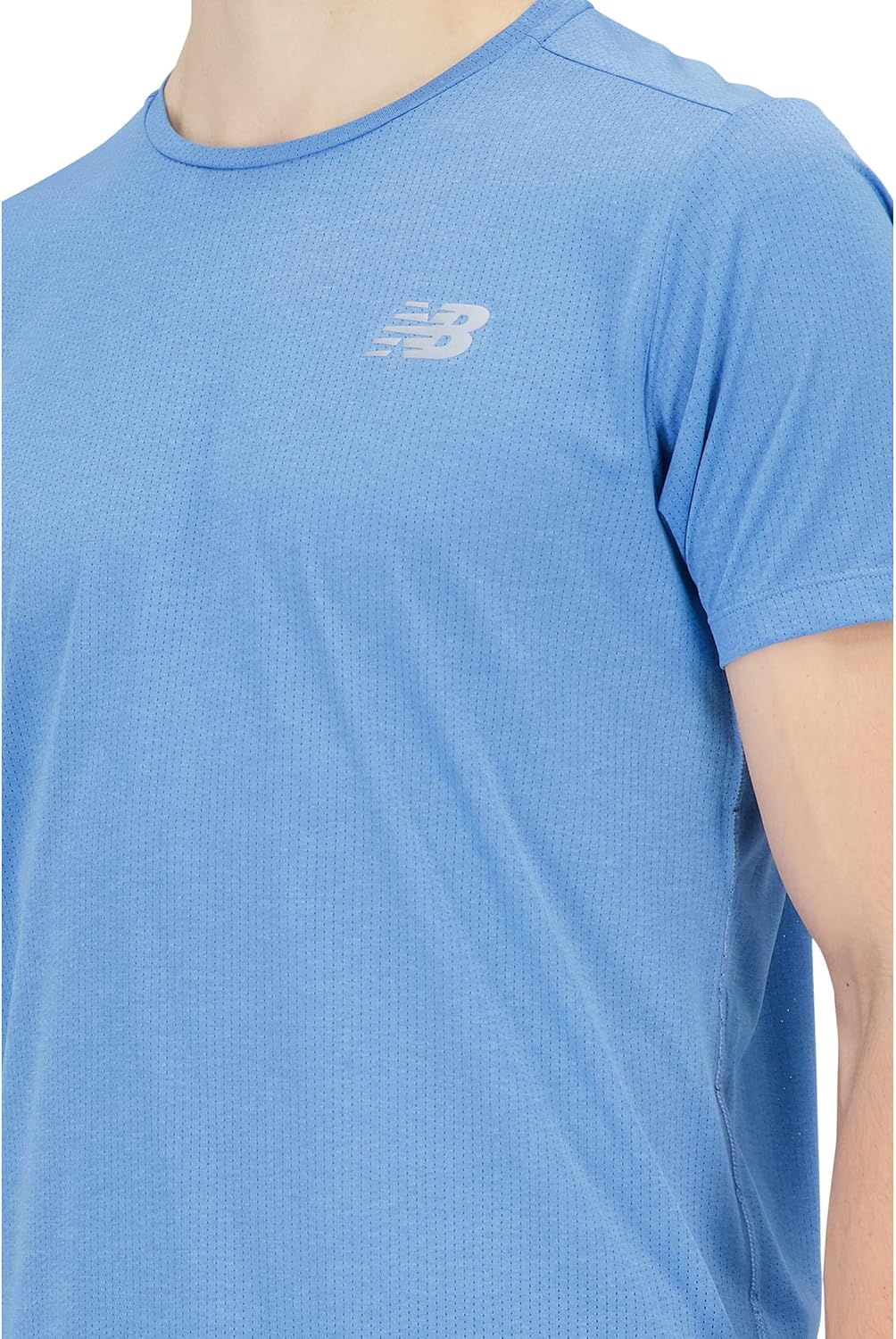 New Balance Impact Run Short Sleeve 22 Chemise Homme - Image 4