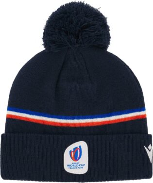 Macron Bonnet Homme Pompon France Rugby World Cup 2023 Officiel