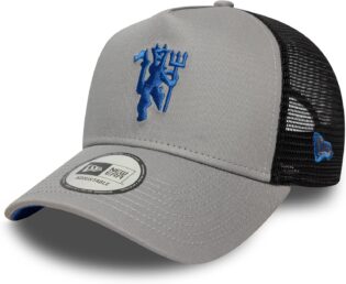 New Era A-Frame Mesh Trucker Cap - Manchester United Gris