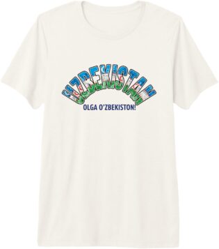 Maillot de Supporter de Football 2026 Ouzbékistan Olga Ozbékiston T-Shirt Haut de Gamme