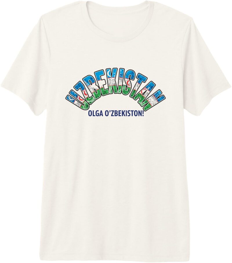 Maillot de Supporter de Football 2026 Ouzbékistan Olga Ozbékiston T-Shirt Haut de Gamme