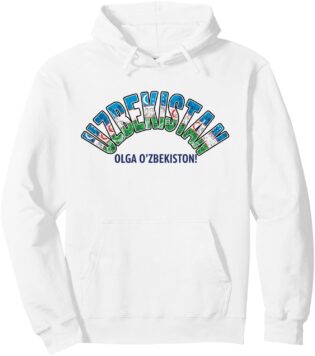 Maillot de Supporter de Football 2026 Ouzbékistan Olga Ozbékiston Sweat à Capuche
