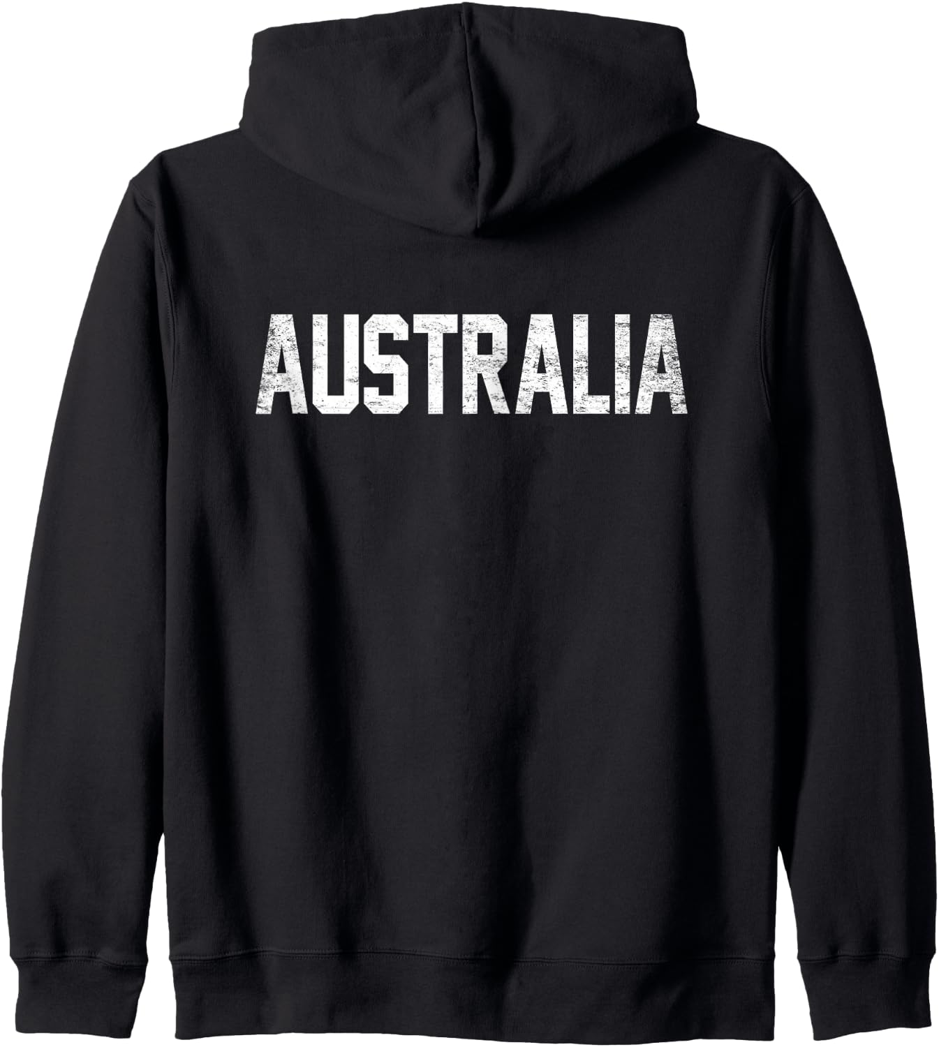 Australia Country Name Athletic Fan Sweat à Capuche