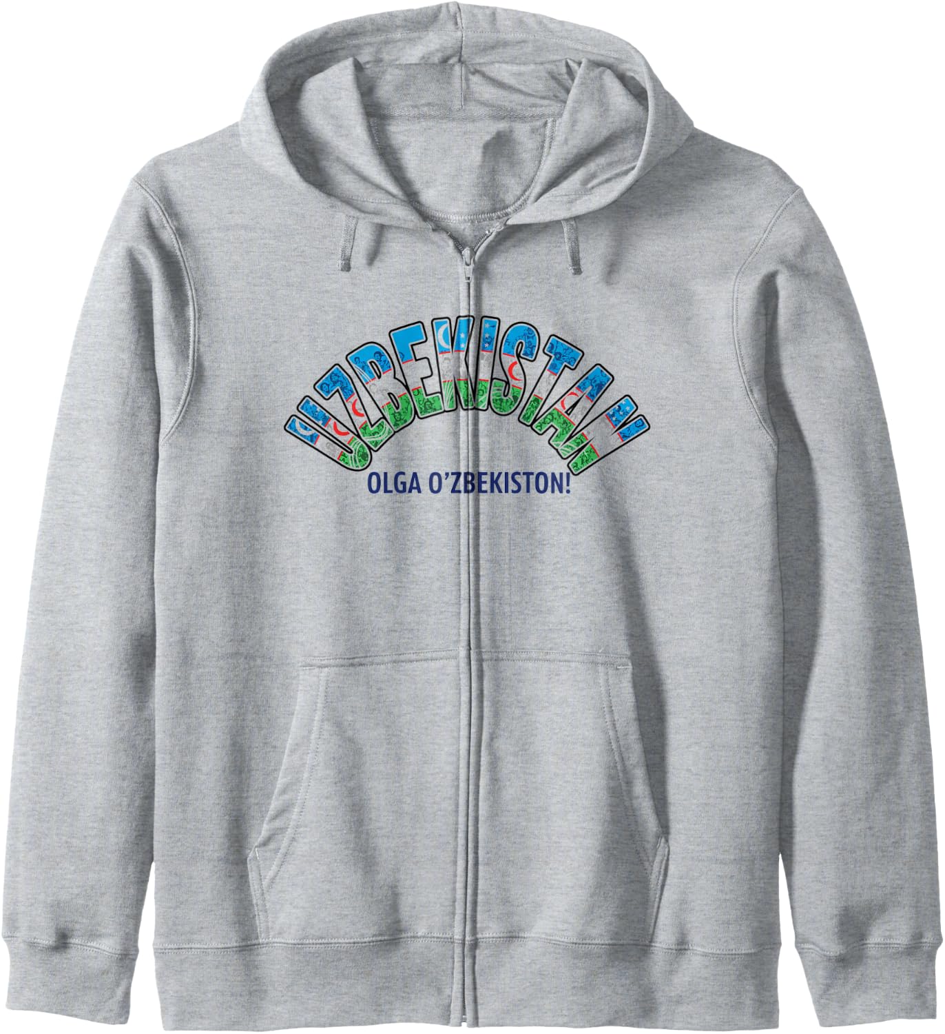 Maillot de Supporter de Football 2026 Ouzbékistan Olga Ozbékiston Sweat à Capuche