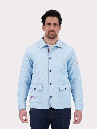 GU251JAM02-125_face.jpg VESTE GENTLEMAN QUILTED - LIGHT BLUE