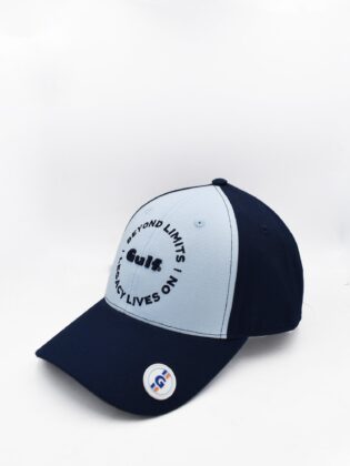 GU251KS600-225_face.jpg CAP SMART CASUAL 2 TONE - NAVY / LIGHT BLUE