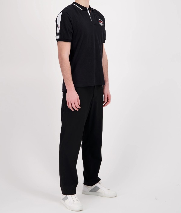 SMQ BLACK TEAM POLO - NOIR - Image 3