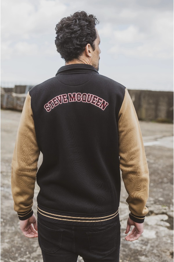 SMQ VARSITY JACKET - NOIR - Image 3