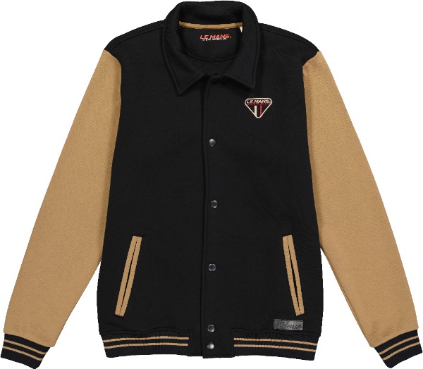 SMQ VARSITY JACKET - NOIR