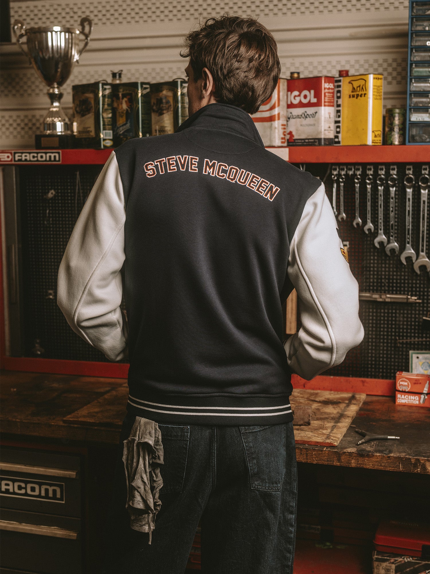 JACKET VARSITY - NAVY - Image 3